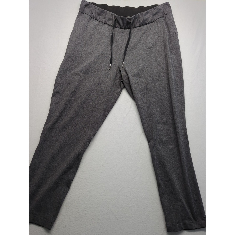 Lululemon Womens Jogger Pants Gray Drawstring Athletic Size 10